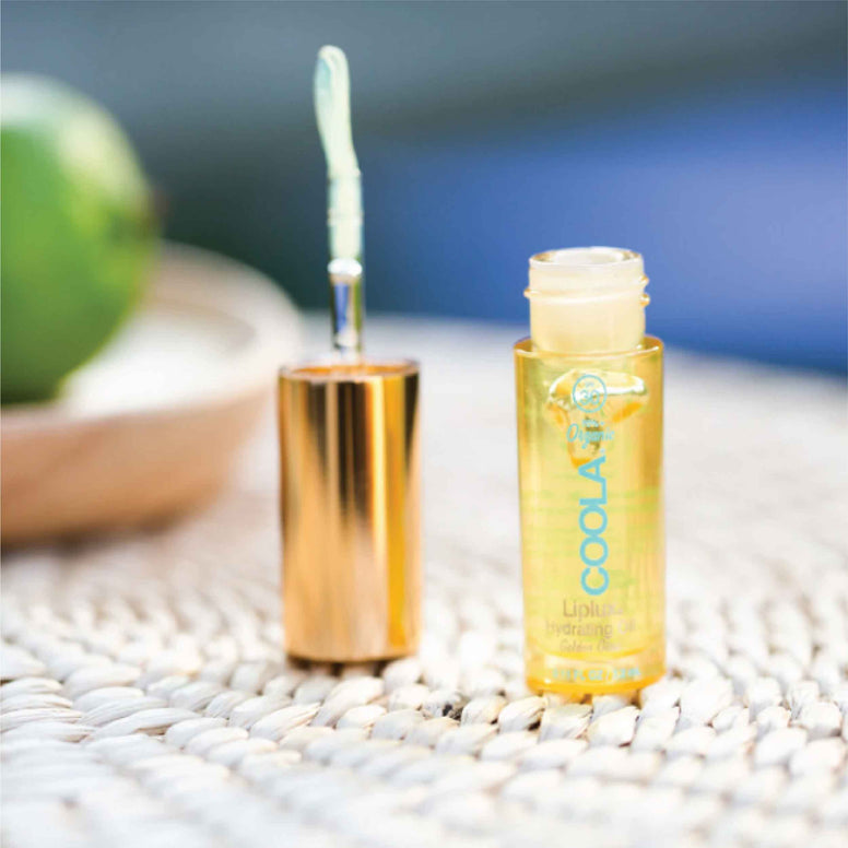 Coola Liplux Hydrating Oil SPF 30, Golden Glow, 3.2 ml