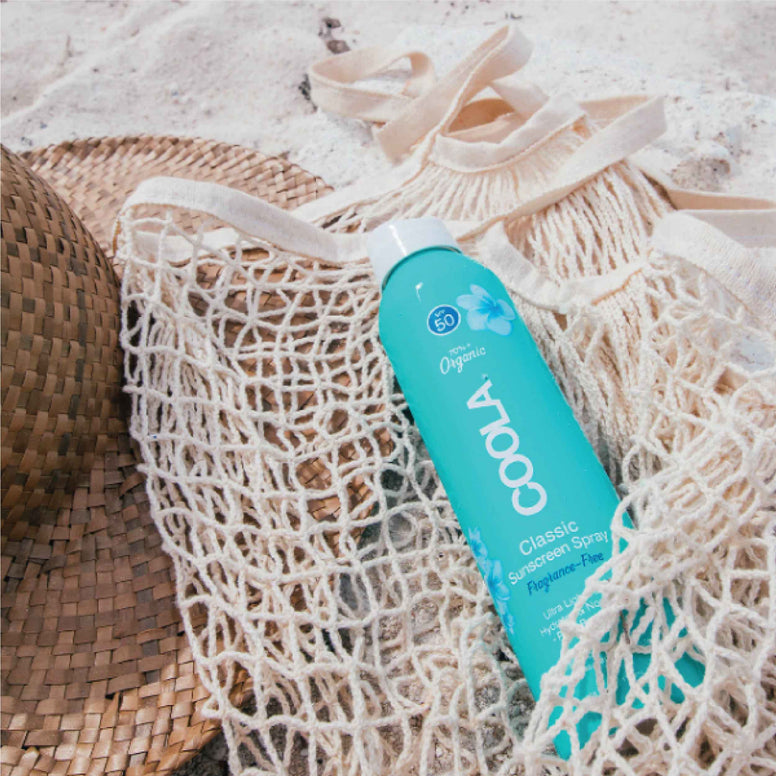 Coola Classic Sunscreen Spray SPF 50, Fragrance Free, 177 ml