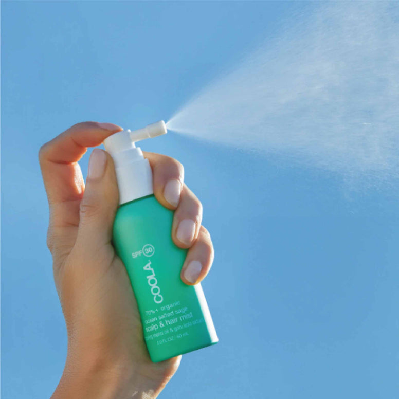 Coola Scalp & Hair Mist Sunscreen SPF 30, Ocean Salt Sage, 60 ml
