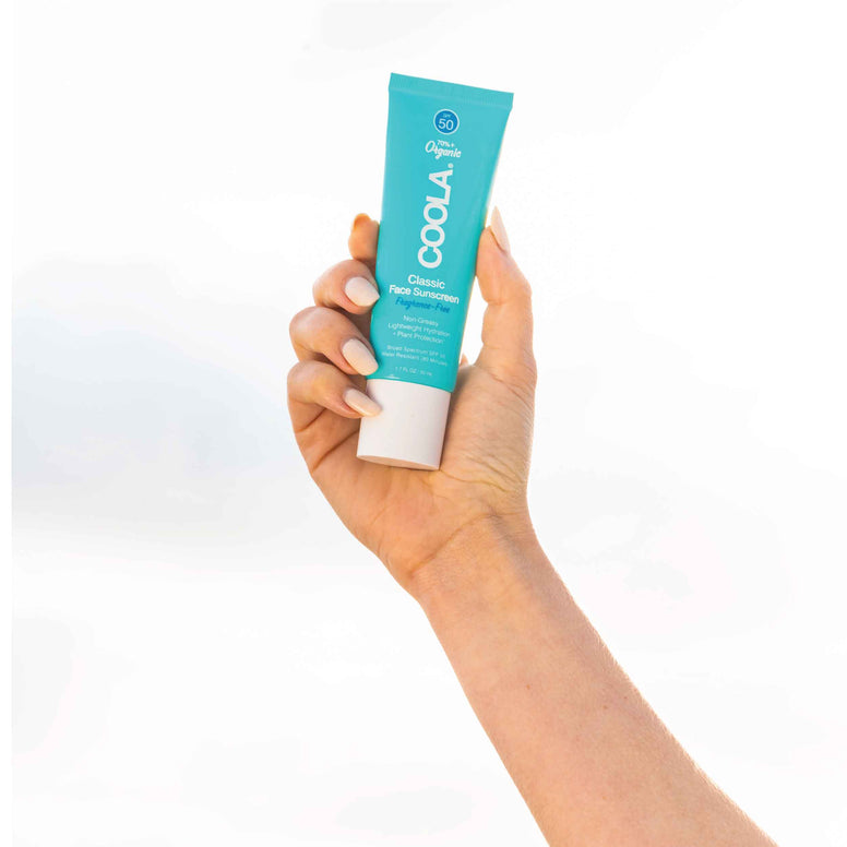 Coola Classic Face Sunscreen SPF 50, Fragrance-Free, 50 ml