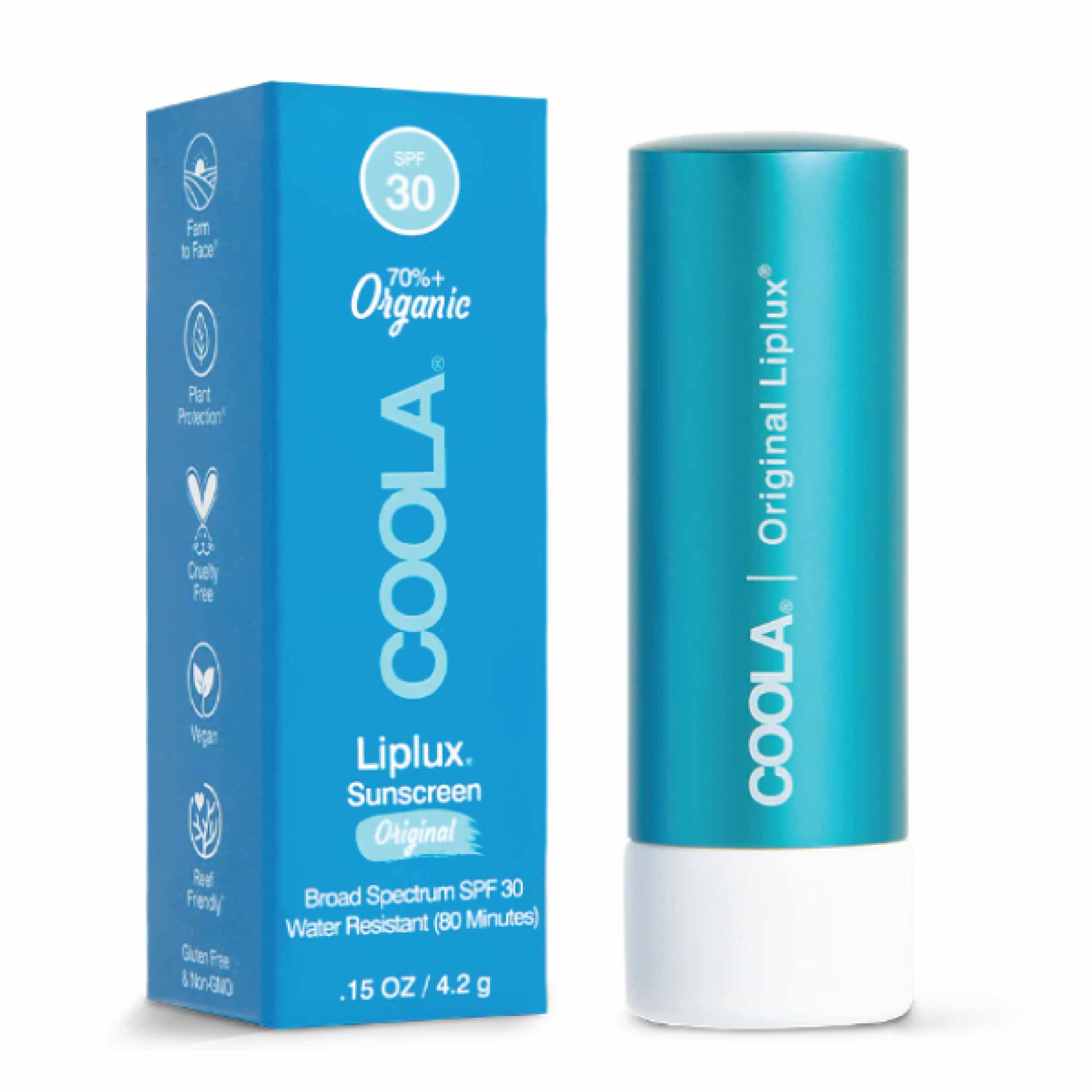 Coola Liplux Sunscreen Original SPF 30, 4.2 g